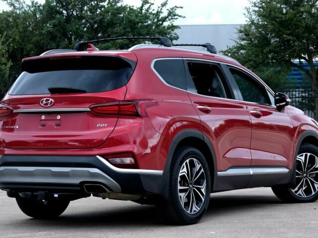 Красный Хендай Санта Фе, объемом двигателя 2 л и пробегом 45 тыс. км за 14700 $, фото 6 на Automoto.ua