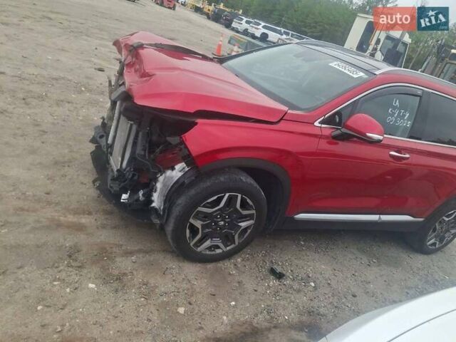 Красный Хендай Санта Фе, объемом двигателя 2.5 л и пробегом 75 тыс. км за 18300 $, фото 10 на Automoto.ua