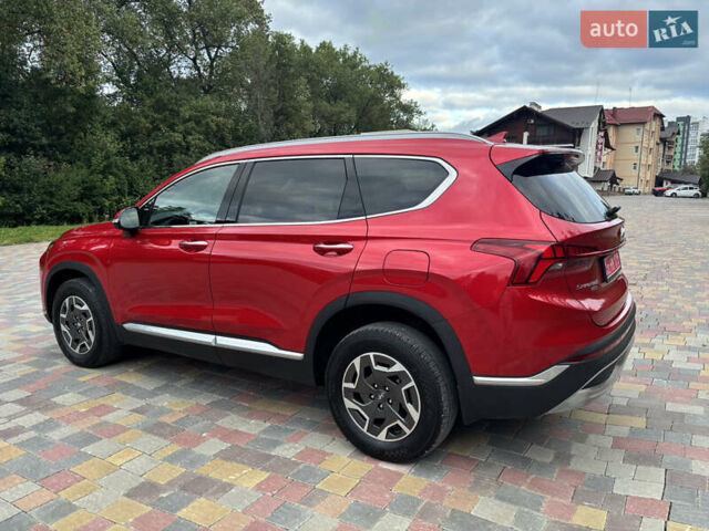 Красный Хендай Санта Фе, объемом двигателя 1.6 л и пробегом 32 тыс. км за 34000 $, фото 2 на Automoto.ua