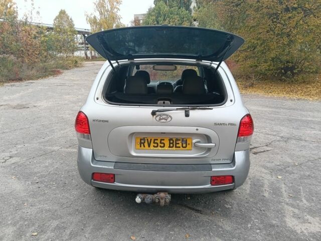 Серый Хендай Санта Фе, объемом двигателя 2.2 л и пробегом 280 тыс. км за 3362 $, фото 3 на Automoto.ua