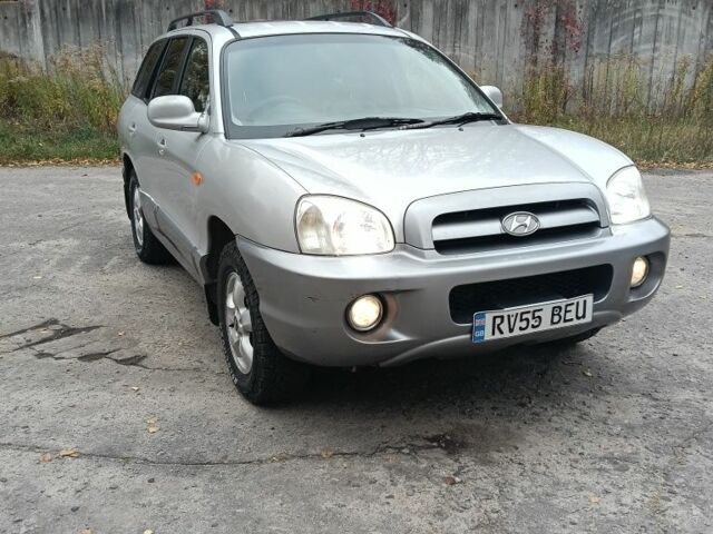 Серый Хендай Санта Фе, объемом двигателя 2.2 л и пробегом 280 тыс. км за 3362 $, фото 2 на Automoto.ua