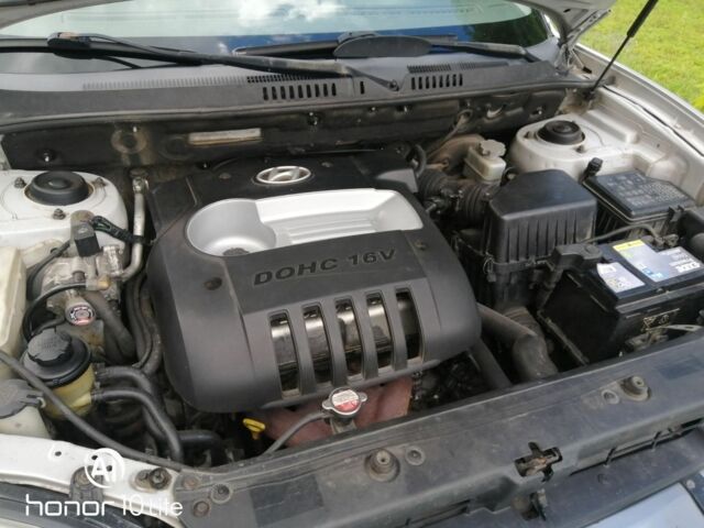 Серый Хендай Санта Фе, объемом двигателя 2.4 л и пробегом 265 тыс. км за 6319 $, фото 3 на Automoto.ua