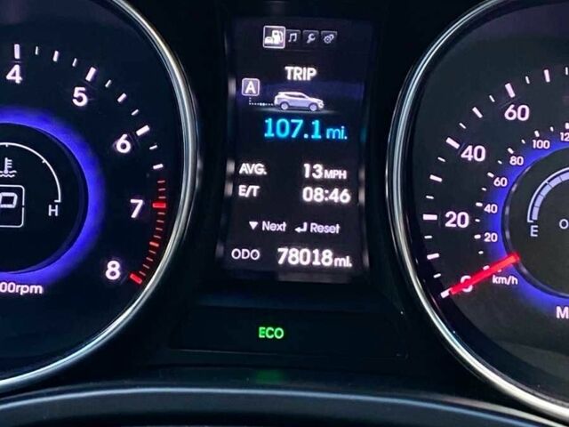 Сірий Хендай Санта Фе, об'ємом двигуна 2.4 л та пробігом 128 тис. км за 14000 $, фото 6 на Automoto.ua