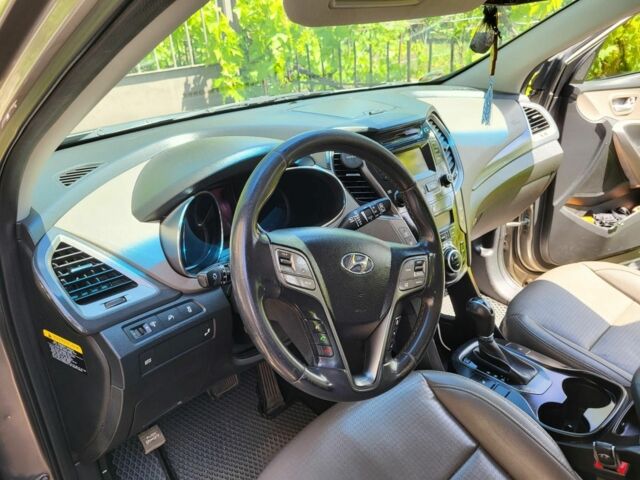 Хендай Санта Фе 2015 в Кривом Роге на Automoto.ua Серый Хендай Санта Фе, объемом двигателя 2.4 л и пробегом 192 тыс. км за 15650 $, фото 8 на Automoto.ua