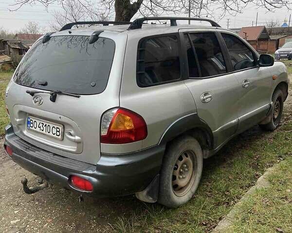 Серый Хендай Санта Фе, объемом двигателя 2.4 л и пробегом 250 тыс. км за 5000 $, фото 3 на Automoto.ua