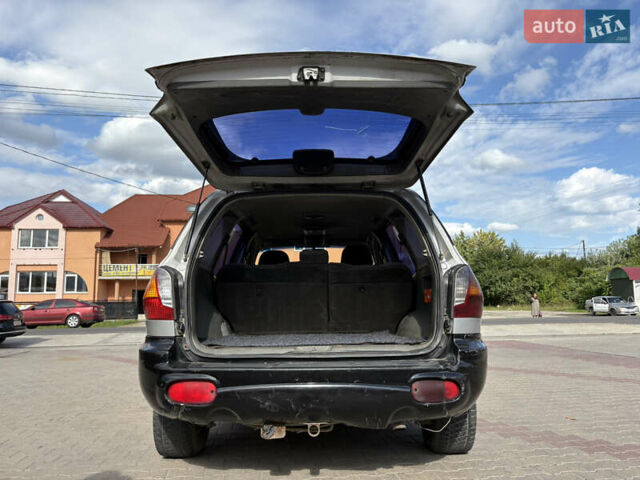 Сірий Хендай Санта Фе, об'ємом двигуна 2 л та пробігом 360 тис. км за 4498 $, фото 15 на Automoto.ua