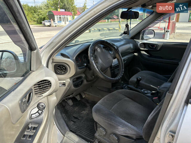 Сірий Хендай Санта Фе, об'ємом двигуна 2 л та пробігом 360 тис. км за 4498 $, фото 8 на Automoto.ua