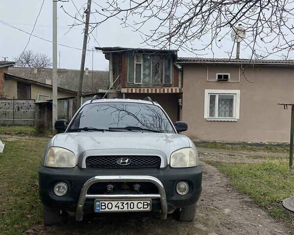 Серый Хендай Санта Фе, объемом двигателя 2.4 л и пробегом 250 тыс. км за 5000 $, фото 1 на Automoto.ua