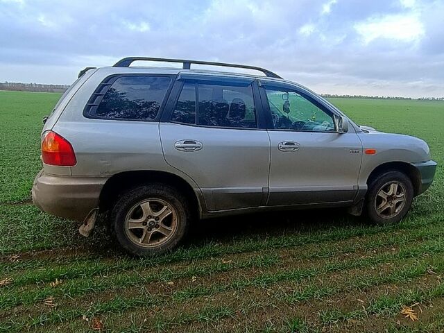 Серый Хендай Санта Фе, объемом двигателя 2 л и пробегом 262 тыс. км за 5200 $, фото 5 на Automoto.ua