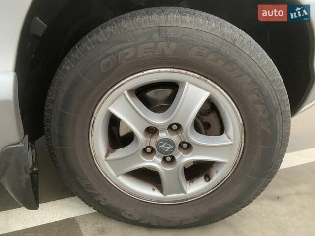 Серый Хендай Санта Фе, объемом двигателя 2.4 л и пробегом 115 тыс. км за 6100 $, фото 13 на Automoto.ua