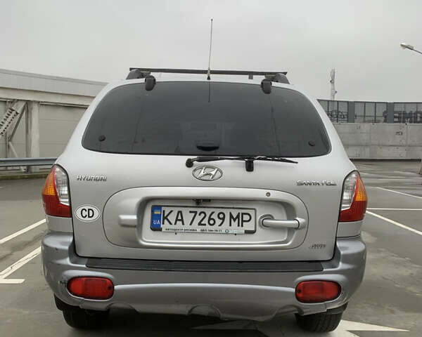 Серый Хендай Санта Фе, объемом двигателя 2.4 л и пробегом 115 тыс. км за 6100 $, фото 3 на Automoto.ua