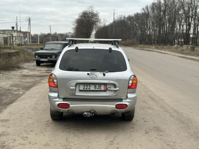 Сірий Хендай Санта Фе, об'ємом двигуна 2 л та пробігом 286 тис. км за 3800 $, фото 5 на Automoto.ua