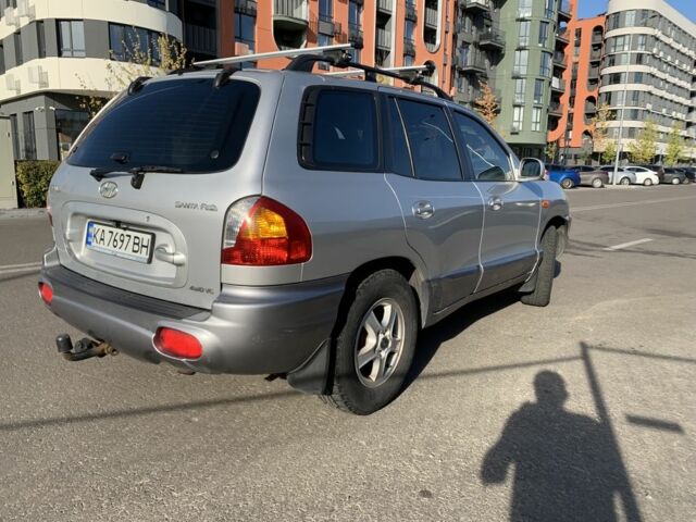 Серый Хендай Санта Фе, объемом двигателя 2.7 л и пробегом 270 тыс. км за 4800 $, фото 3 на Automoto.ua