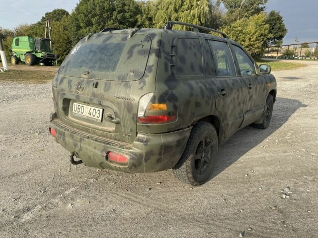 Серый Хендай Санта Фе, объемом двигателя 2.4 л и пробегом 300 тыс. км за 2200 $, фото 3 на Automoto.ua