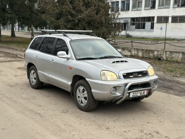 Сірий Хендай Санта Фе, об'ємом двигуна 2 л та пробігом 286 тис. км за 3800 $, фото 1 на Automoto.ua