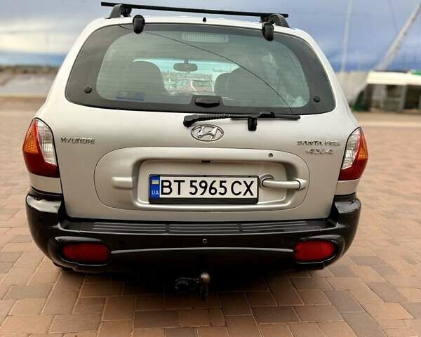 Серый Хендай Санта Фе, объемом двигателя 3.49 л и пробегом 319 тыс. км за 5300 $, фото 5 на Automoto.ua