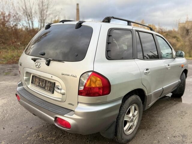 Серый Хендай Санта Фе, объемом двигателя 2 л и пробегом 200 тыс. км за 3200 $, фото 7 на Automoto.ua