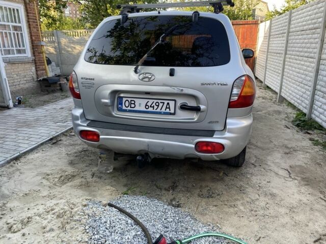 Серый Хендай Санта Фе, объемом двигателя 2 л и пробегом 1000 тыс. км за 1600 $, фото 3 на Automoto.ua
