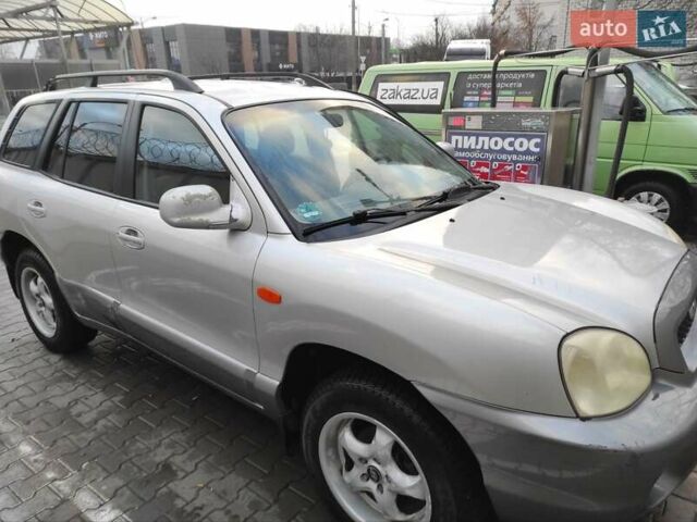 Серый Хендай Санта Фе, объемом двигателя 2 л и пробегом 289 тыс. км за 4900 $, фото 6 на Automoto.ua