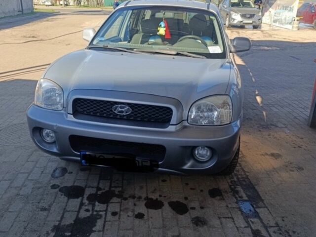 Сірий Хендай Санта Фе, об'ємом двигуна 2 л та пробігом 304 тис. км за 3452 $, фото 3 на Automoto.ua