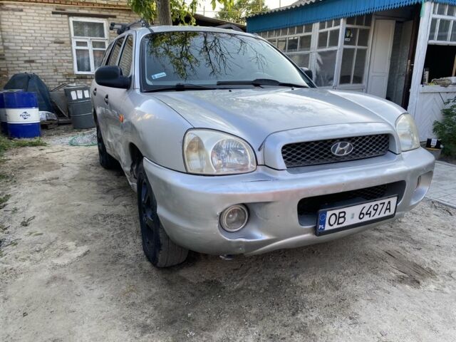 Серый Хендай Санта Фе, объемом двигателя 2 л и пробегом 1000 тыс. км за 1600 $, фото 2 на Automoto.ua