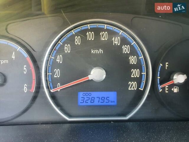Серый Хендай Санта Фе, объемом двигателя 2.19 л и пробегом 329 тыс. км за 9300 $, фото 8 на Automoto.ua