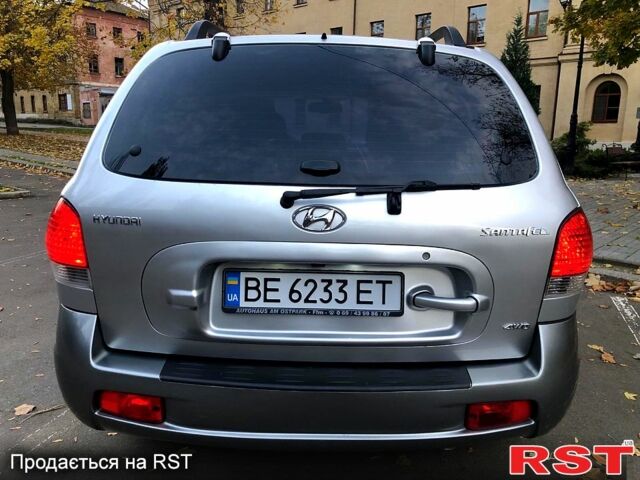 Серый Хендай Санта Фе, объемом двигателя 2 л и пробегом 278 тыс. км за 6850 $, фото 7 на Automoto.ua
