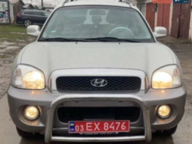 Серый Хендай Санта Фе, объемом двигателя 2.4 л и пробегом 220 тыс. км за 6750 $, фото 10 на Automoto.ua