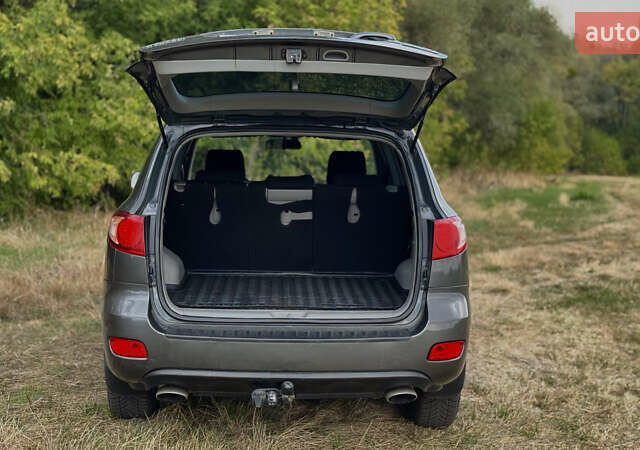 Серый Хендай Санта Фе, объемом двигателя 2.18 л и пробегом 350 тыс. км за 8799 $, фото 7 на Automoto.ua