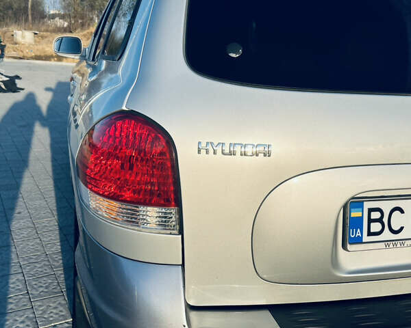 Серый Хендай Санта Фе, объемом двигателя 2.4 л и пробегом 262 тыс. км за 6900 $, фото 11 на Automoto.ua