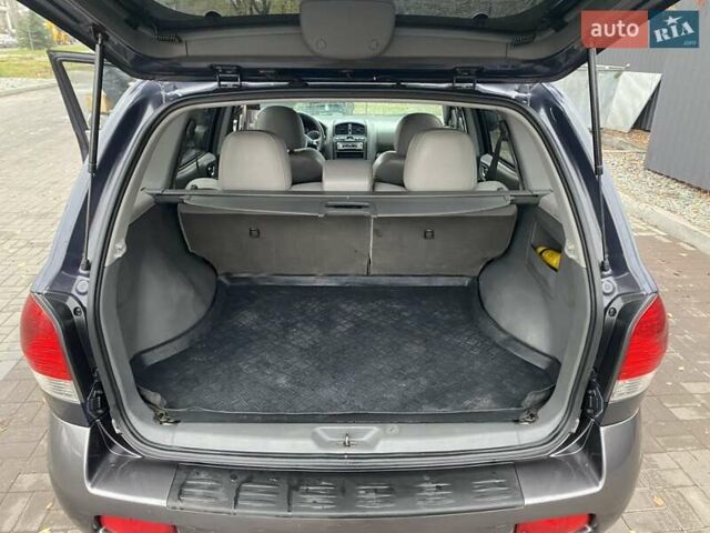 Сірий Хендай Санта Фе, об'ємом двигуна 2 л та пробігом 199 тис. км за 4200 $, фото 6 на Automoto.ua