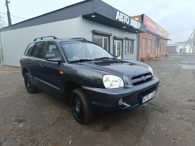 Сірий Хендай Санта Фе, об'ємом двигуна 2 л та пробігом 333 тис. км за 2000 $, фото 7 на Automoto.ua