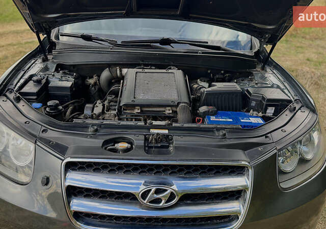 Серый Хендай Санта Фе, объемом двигателя 2.18 л и пробегом 350 тыс. км за 8799 $, фото 12 на Automoto.ua