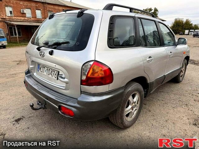 Сірий Хендай Санта Фе, об'ємом двигуна 2 л та пробігом 277 тис. км за 3000 $, фото 3 на Automoto.ua