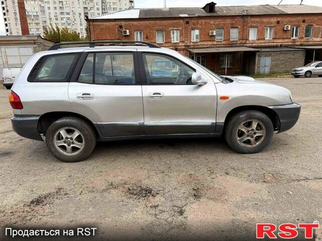 Сірий Хендай Санта Фе, об'ємом двигуна 2 л та пробігом 277 тис. км за 3000 $, фото 2 на Automoto.ua