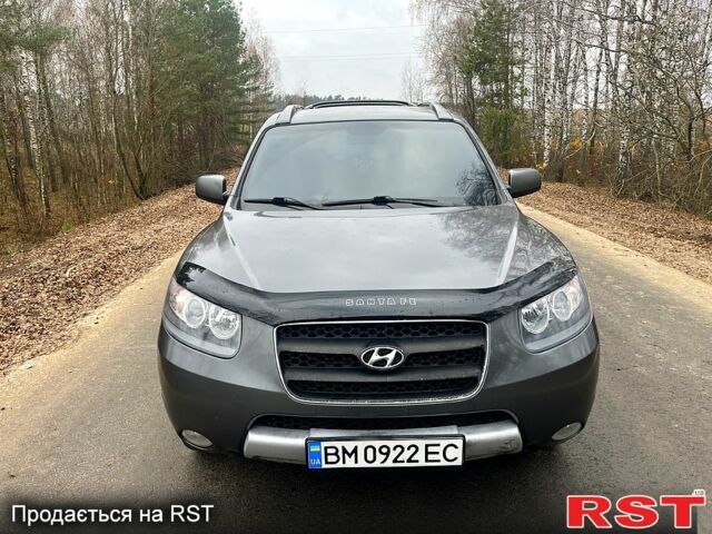 Серый Хендай Санта Фе, объемом двигателя 2.2 л и пробегом 243 тыс. км за 8800 $, фото 7 на Automoto.ua