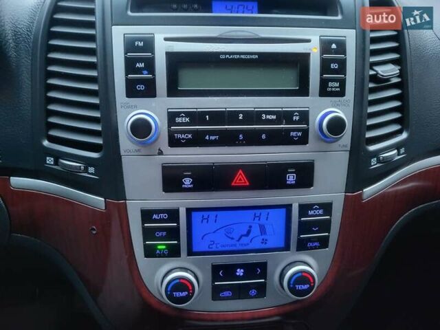 Сірий Хендай Санта Фе, об'ємом двигуна 2.2 л та пробігом 283 тис. км за 9300 $, фото 89 на Automoto.ua