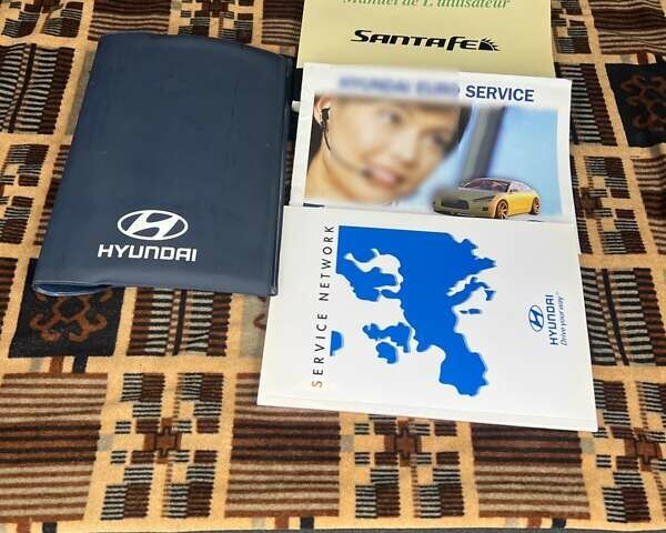 Сірий Хендай Санта Фе, об'ємом двигуна 2.2 л та пробігом 215 тис. км за 10100 $, фото 12 на Automoto.ua