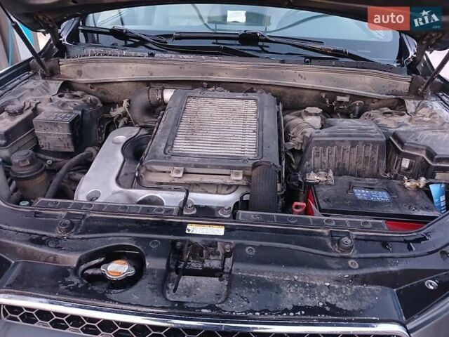 Серый Хендай Санта Фе, объемом двигателя 2.19 л и пробегом 240 тыс. км за 8400 $, фото 3 на Automoto.ua