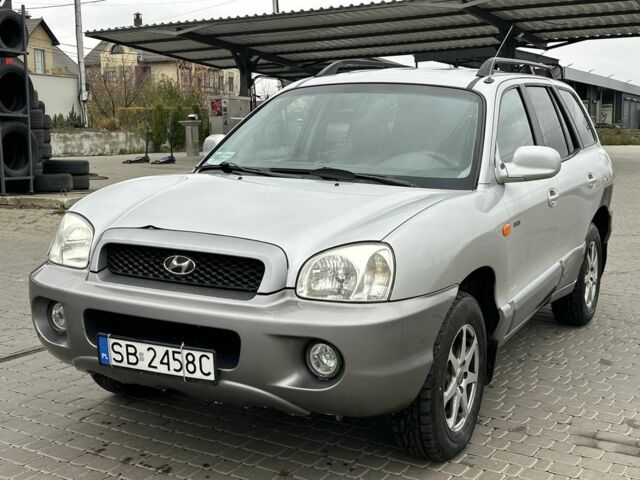 Сірий Хендай Санта Фе, об'ємом двигуна 2 л та пробігом 235 тис. км за 4000 $, фото 1 на Automoto.ua