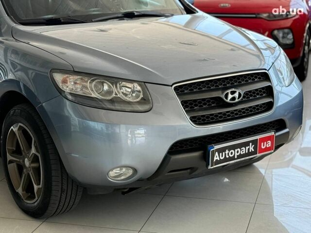 Серый Хендай Санта Фе, объемом двигателя 2.2 л и пробегом 200 тыс. км за 8990 $, фото 3 на Automoto.ua