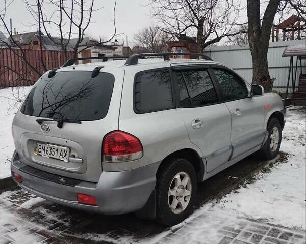Серый Хендай Санта Фе, объемом двигателя 2 л и пробегом 240 тыс. км за 6500 $, фото 13 на Automoto.ua