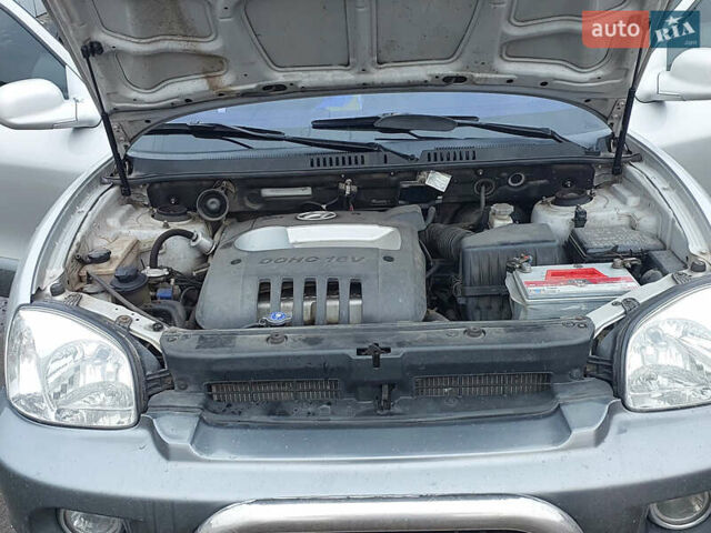 Серый Хендай Санта Фе, объемом двигателя 2 л и пробегом 200 тыс. км за 7650 $, фото 13 на Automoto.ua