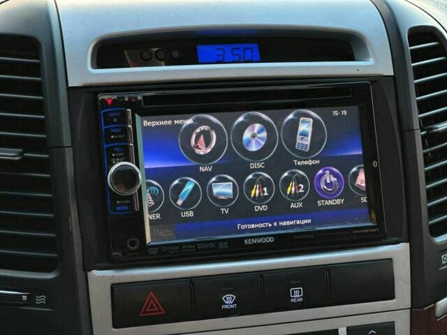 Серый Хендай Санта Фе, объемом двигателя 2.2 л и пробегом 225 тыс. км за 8990 $, фото 17 на Automoto.ua