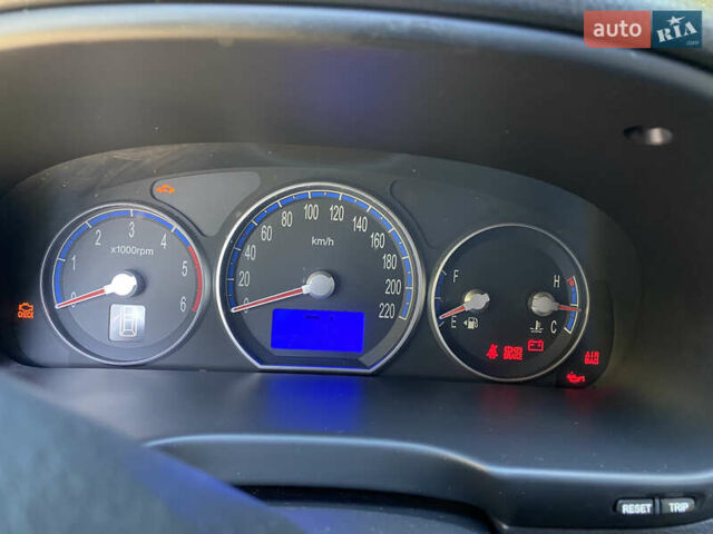Серый Хендай Санта Фе, объемом двигателя 2.2 л и пробегом 244 тыс. км за 9500 $, фото 7 на Automoto.ua