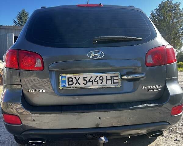 Серый Хендай Санта Фе, объемом двигателя 2.19 л и пробегом 325 тыс. км за 8250 $, фото 7 на Automoto.ua