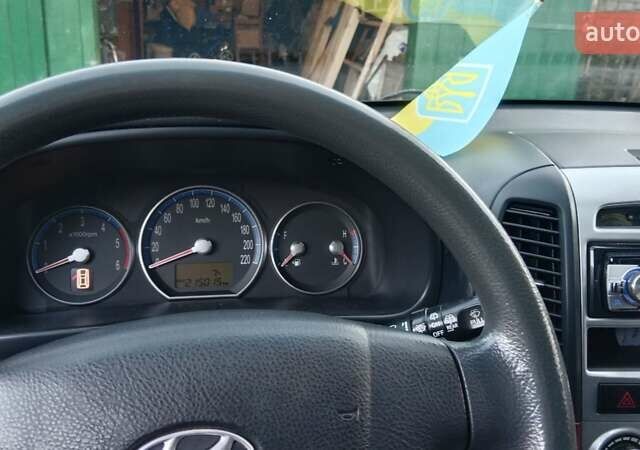 Серый Хендай Санта Фе, объемом двигателя 2.2 л и пробегом 215 тыс. км за 10500 $, фото 14 на Automoto.ua