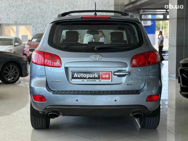 Серый Хендай Санта Фе, объемом двигателя 2.2 л и пробегом 200 тыс. км за 8990 $, фото 5 на Automoto.ua