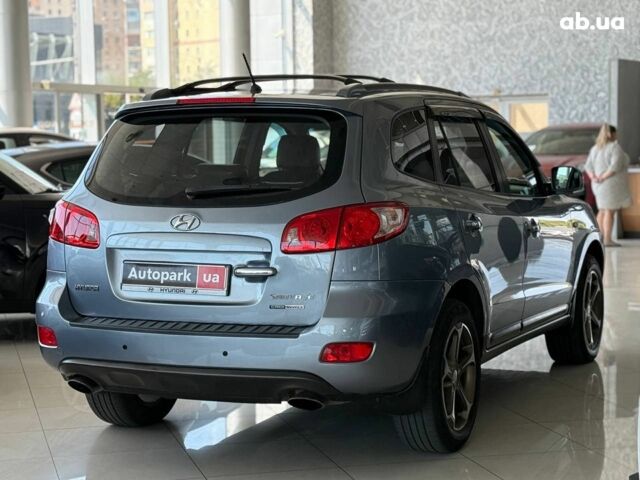 Серый Хендай Санта Фе, объемом двигателя 2.2 л и пробегом 200 тыс. км за 8990 $, фото 4 на Automoto.ua