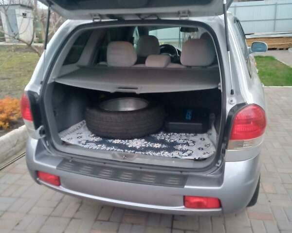 Серый Хендай Санта Фе, объемом двигателя 2 л и пробегом 240 тыс. км за 6500 $, фото 21 на Automoto.ua